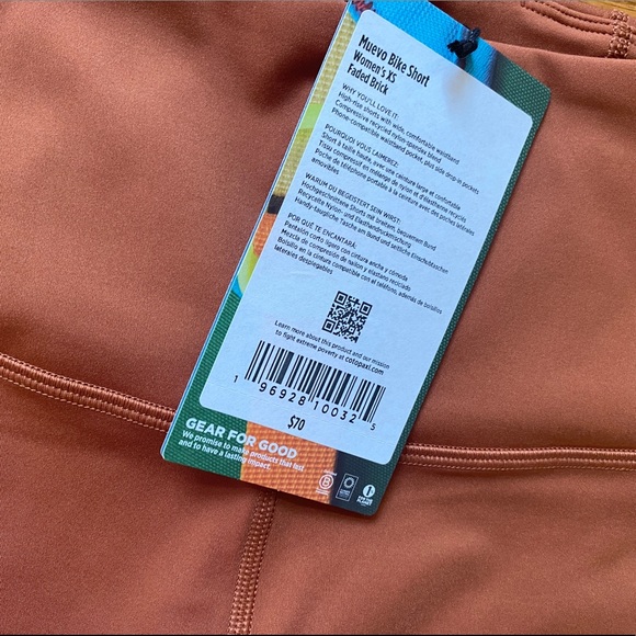 New with Tag Cotopaxi Muevo Bike Short XS - Picture 2 of 3